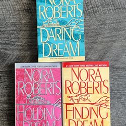 Complete "DREAM TRILOGY" by Nora Roberts (Lot of 3 Books)