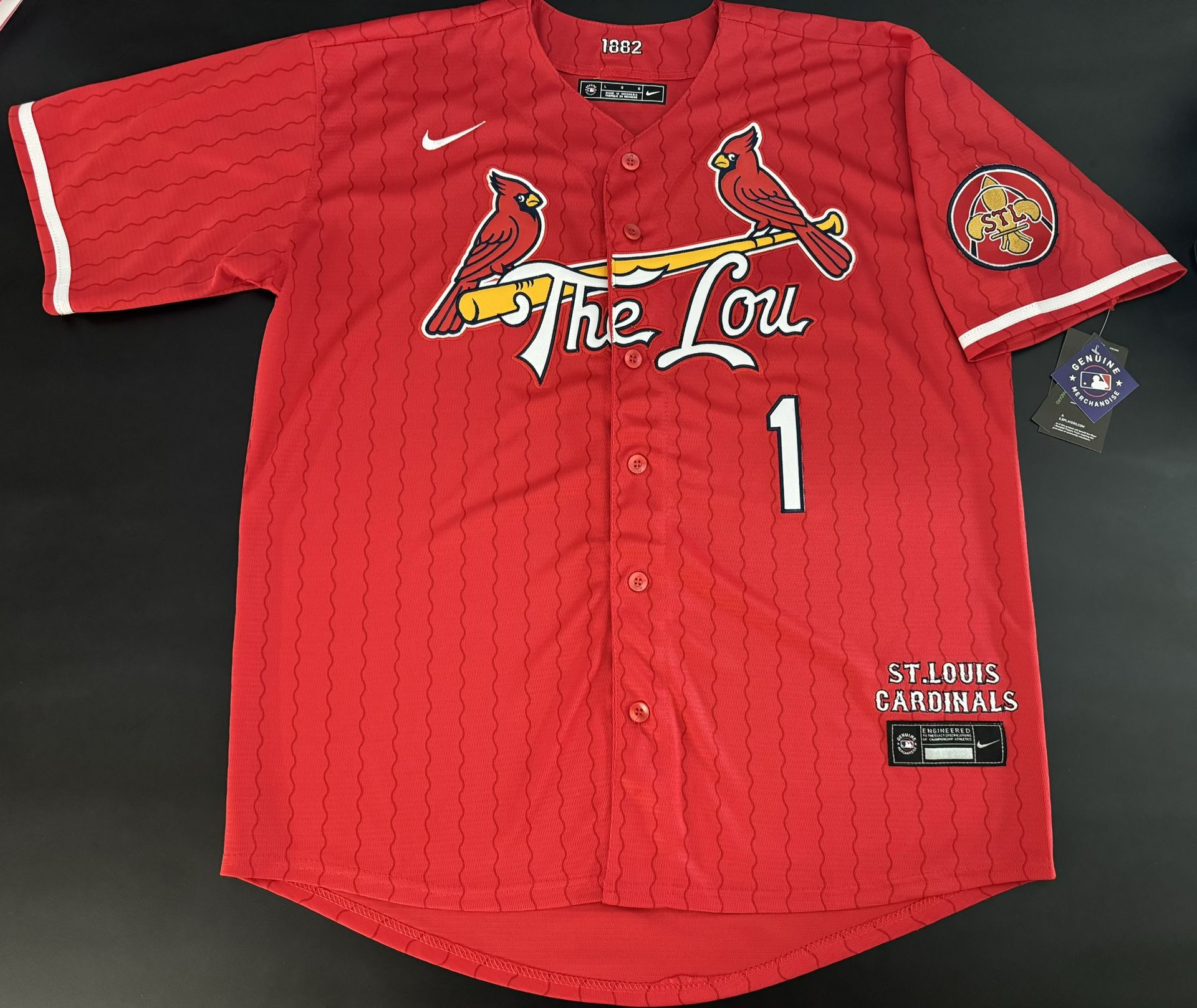 St Louis Cardinals City Connect Jersey Ozzie Smith- Multiple Sizes