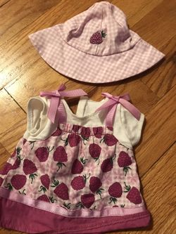 Itty Bitty Sun dress & hat