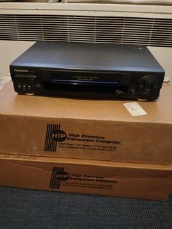 Panasonic Omnivision 4-Head VHS VCR Player Recorder