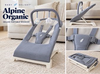 Baby Delight Alpine Organic Deluxe Portable Bouncer