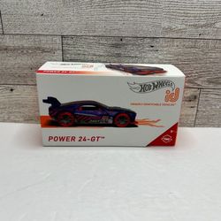 Hot Wheels id Uniquely Identifiable Vehicle Purple / Red ‘2018 Power 24 - GT / Limited Run Collectible • Die Cast Metal • Made in Malaysia 