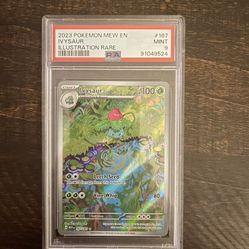 Ivysaur Illustration Rare PSA 9