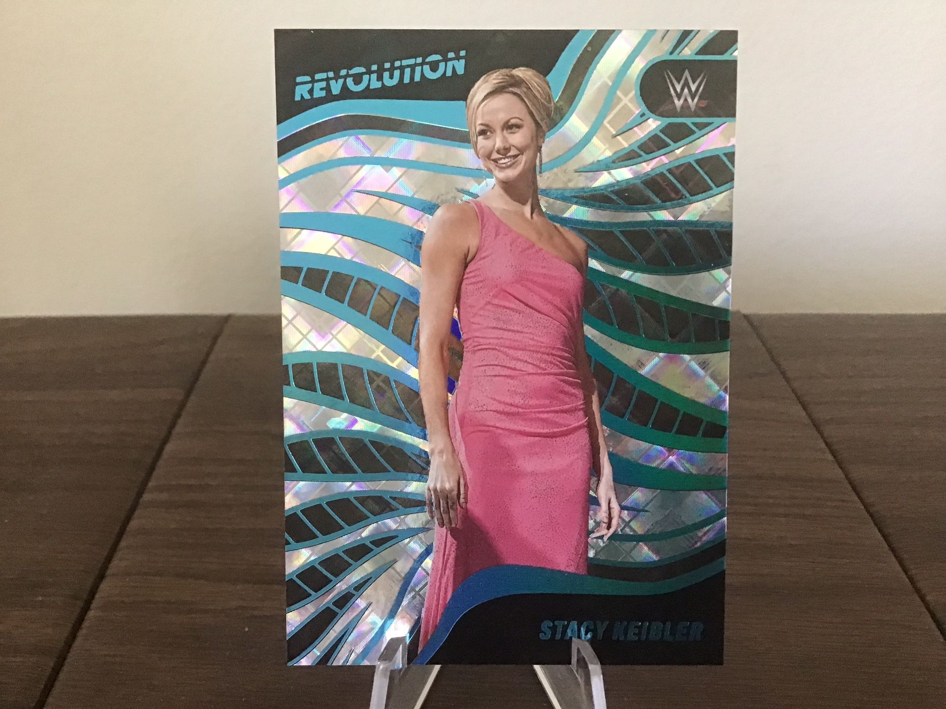 Stacy Keibler 2023 Panini Revolution WWE Cosmic 44/149 Trading Card #128