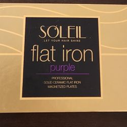 Purple Soleil Flat Iron