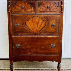 Gorgeous Antique Chest of Drawers - Real Solid Wood