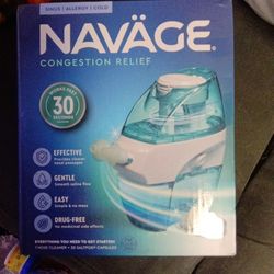 Navage Starter Bundle – Nasal Irrigation System - Saline Nasal Rinse Kit