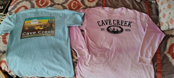  Cave Creek Az. Brand New T Shirts  1 L 1 M 