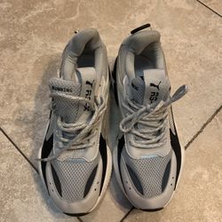 PUMA RS-X Sneakers – Gray/Black (Size 7.5) 👟