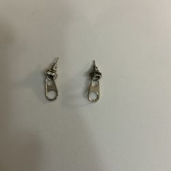 Zipper Post Earrings 