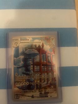 Steelix 208/182 Pokémon Illustration Rare Holo Card