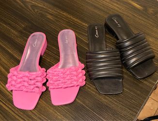 Women’s shoes size 7 $10 for both