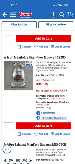 Wilson manifold elbow