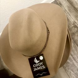 Cowboy Hat Size 7 1/4 Cody James