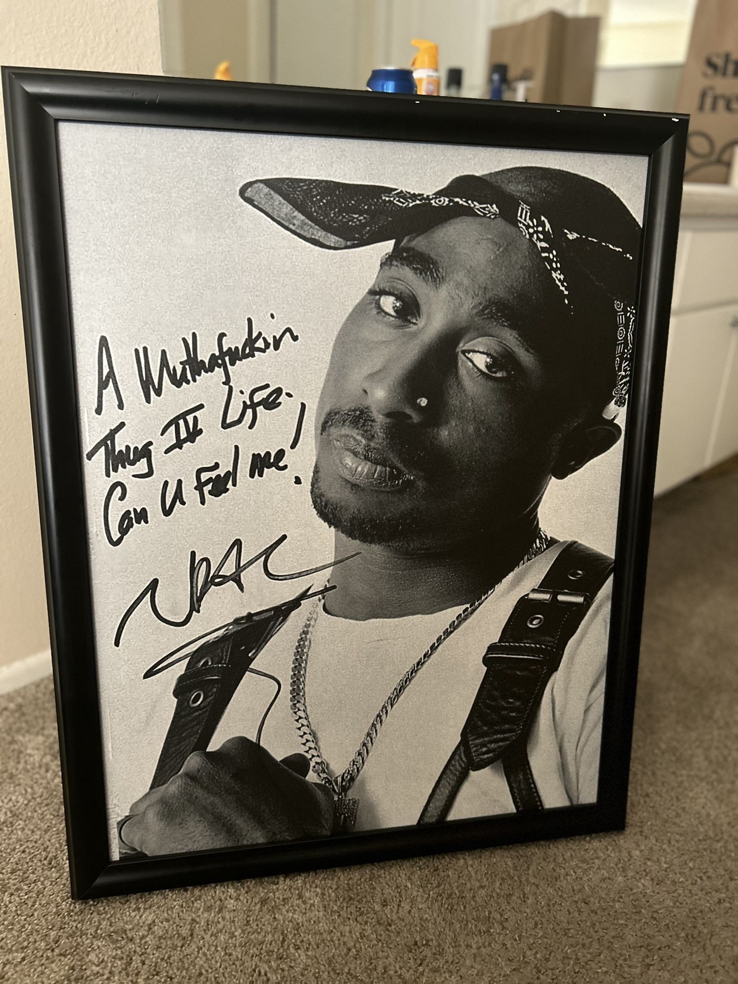Tupac Frame For Sell