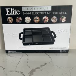 Elite 6 in 1 Electric Indoor Grill