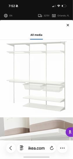IKEA Boaxel wall shelf