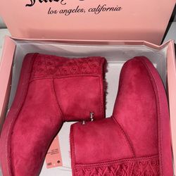 Juicy couture boots pink 