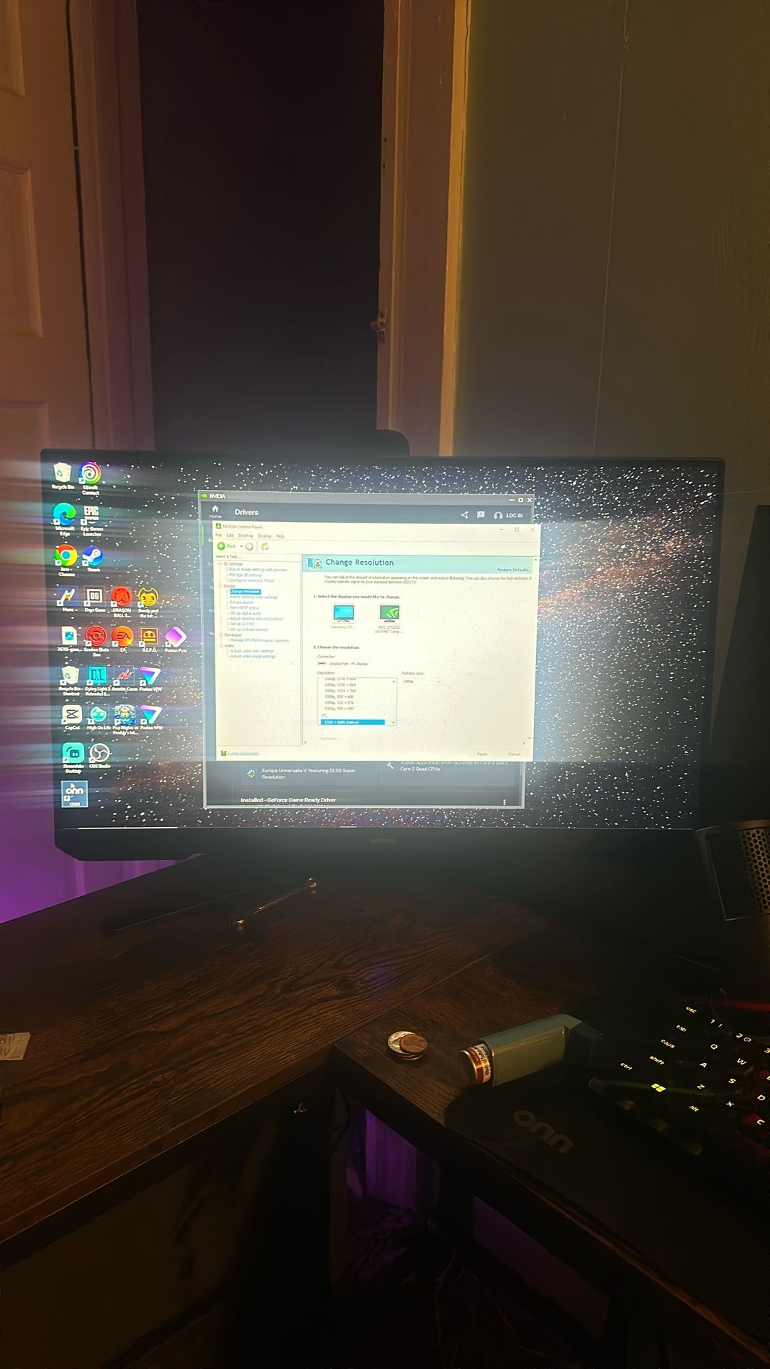 Samsung Odessey G30D 180hz 1080p