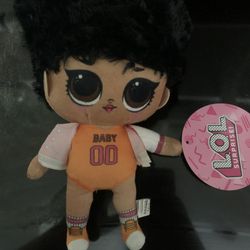 L.O.L. Surprise Dolls 8” Hoops Mvp Baby plush LOL Toy Factory Stuffed Animal New
