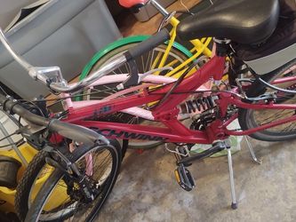red bike