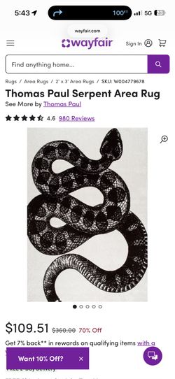 Serpent Rug