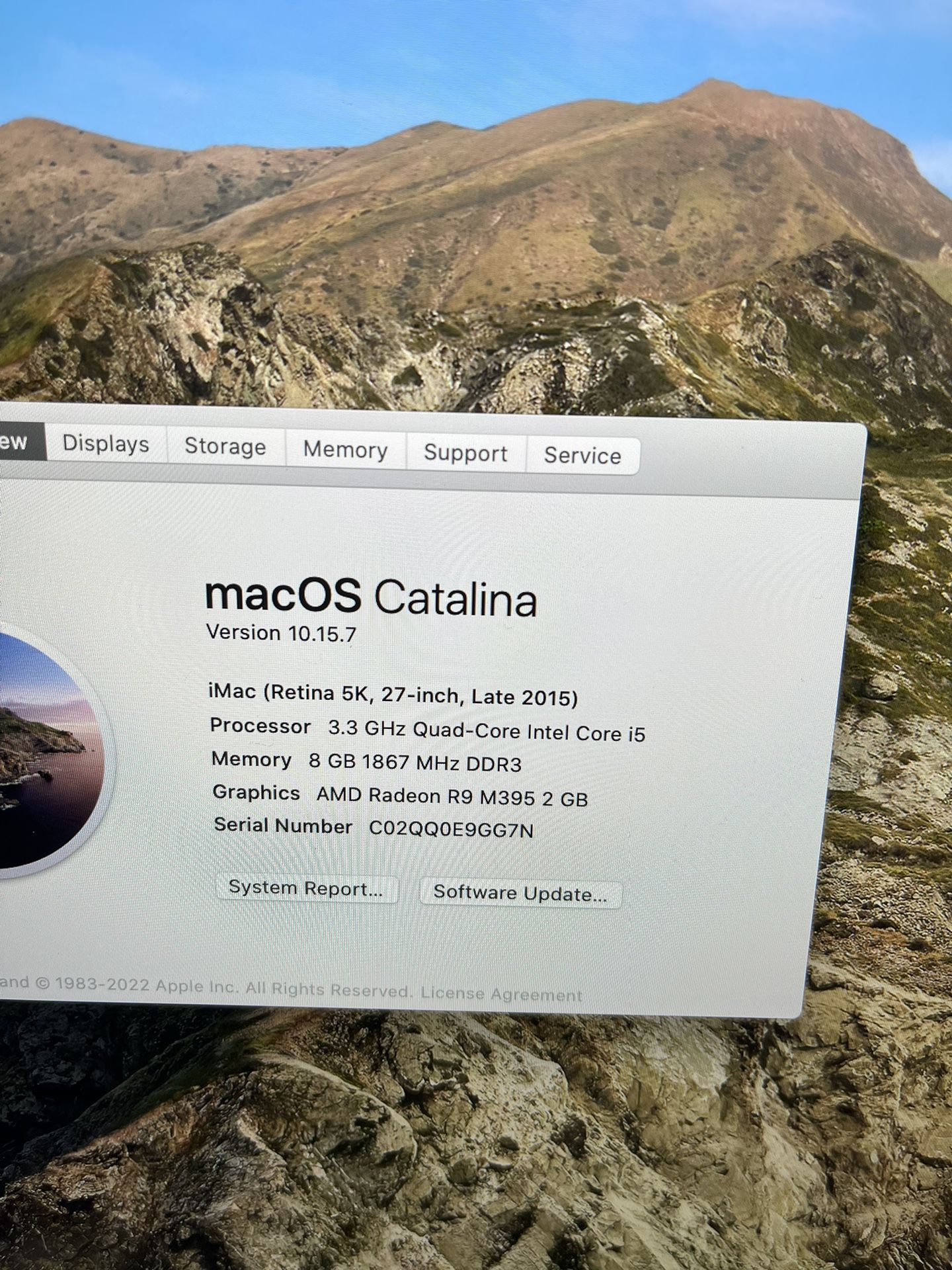 iMac (Retina, 5K, 27-Inch, Late 2014) 1TB Memory, With 30 Day Warranty