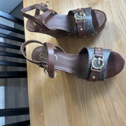 Brown Guess High Heels 