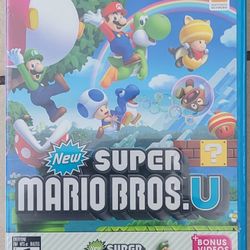 NINTENDO Wii U SUPER MARIO BROS U + SUPER LUIGI U