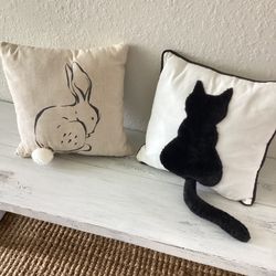 Springtime/fall Pillows 