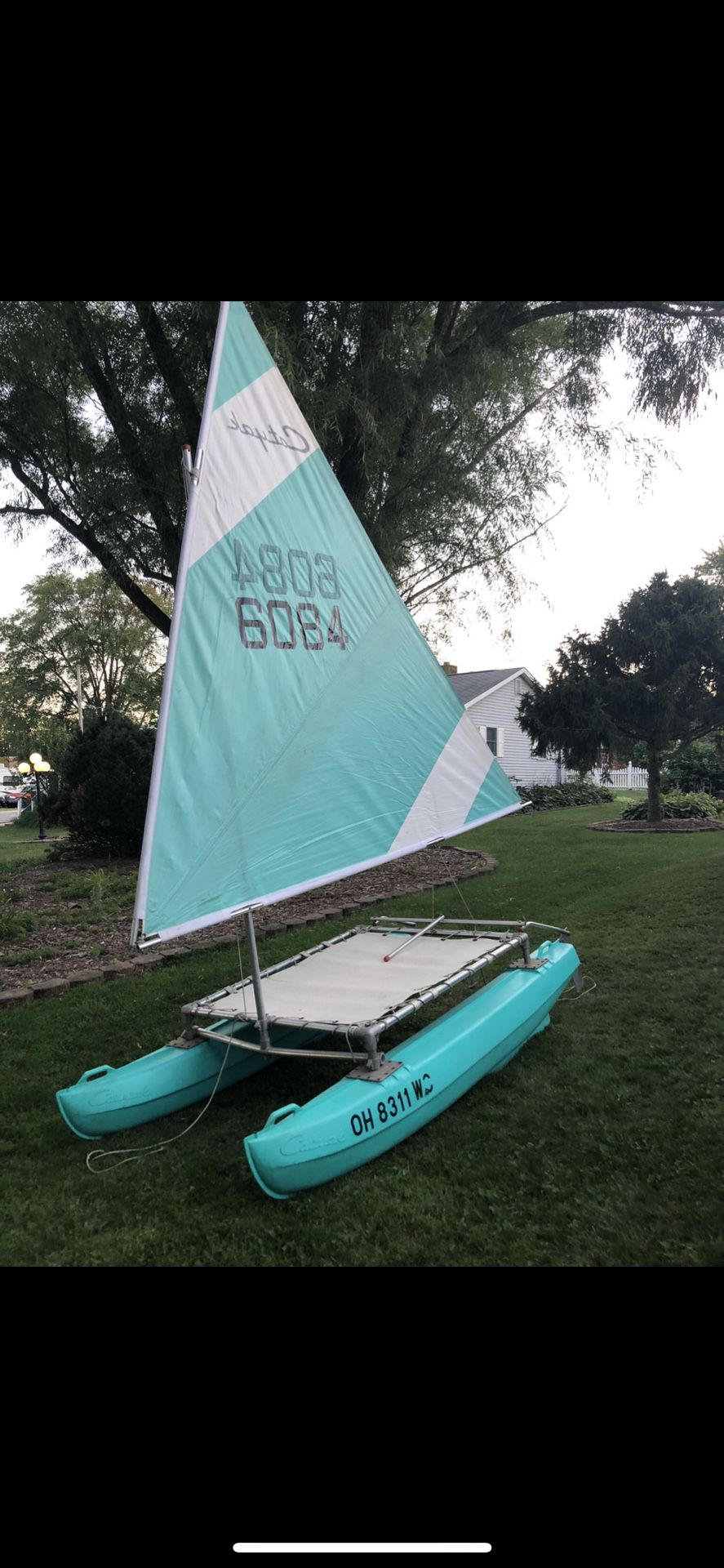 Vintage Catyak boat