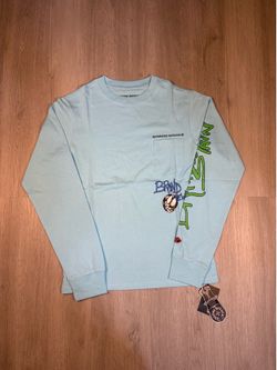 Blue chrome hearts long sleeve