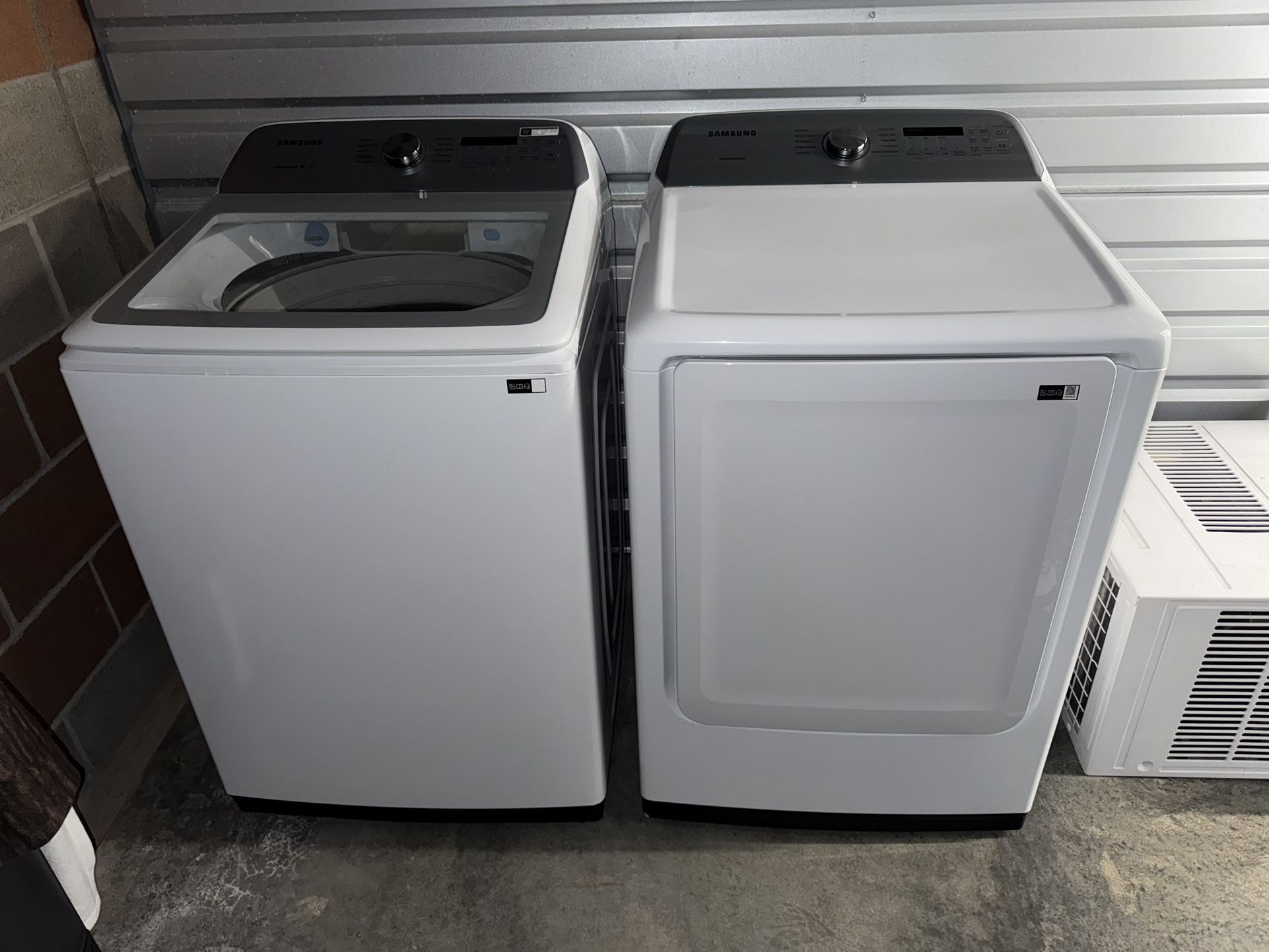 Samsung Washer + Dryer Set Great Condition