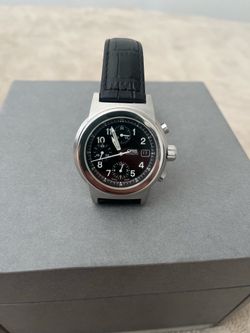 Oris Attactive,Men's Oris 25 Jewels Automatic/Chronograph Big Crown Watch 7511 w/Box.