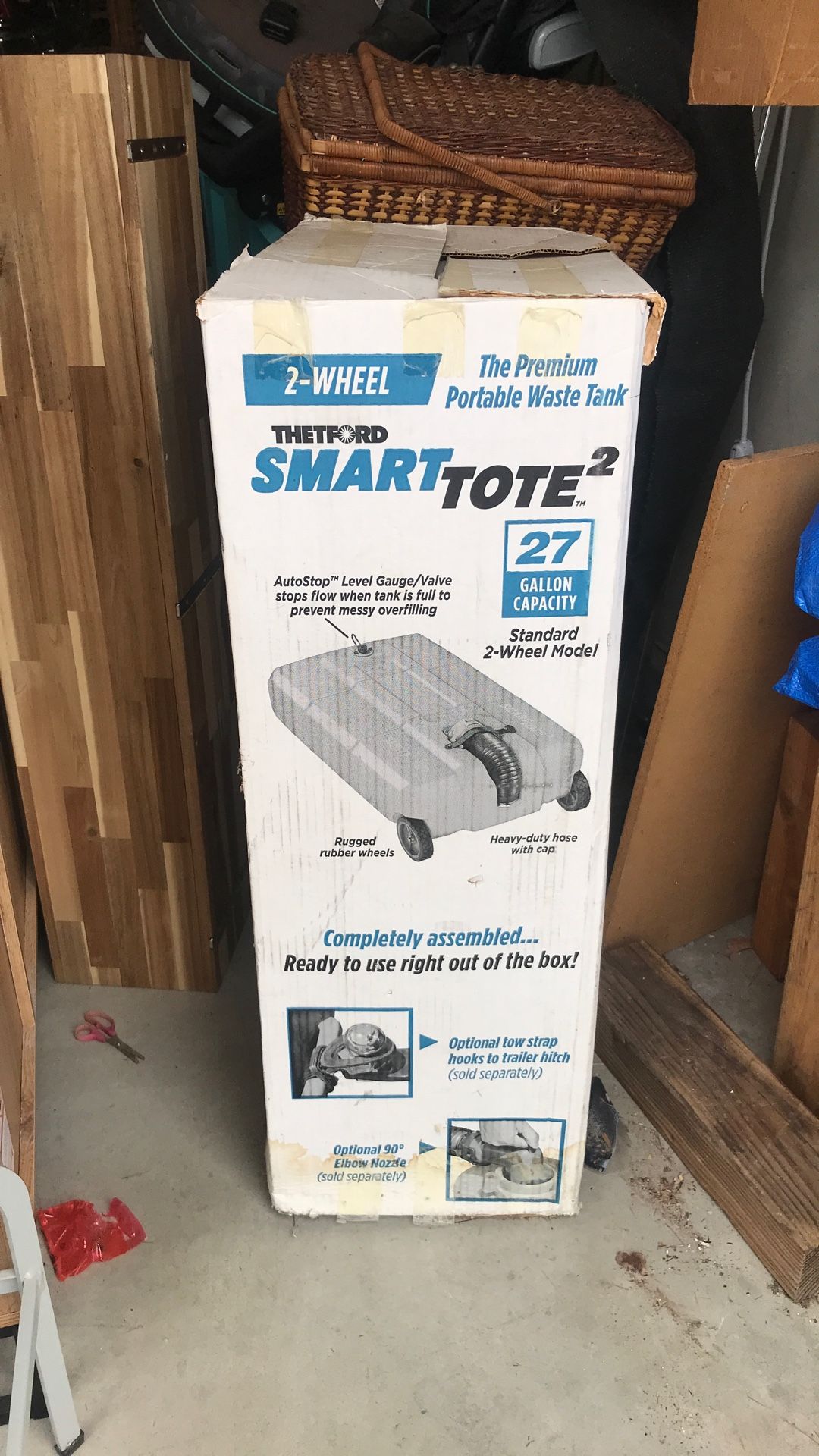Portable Waste Tank For Trailers And RVs