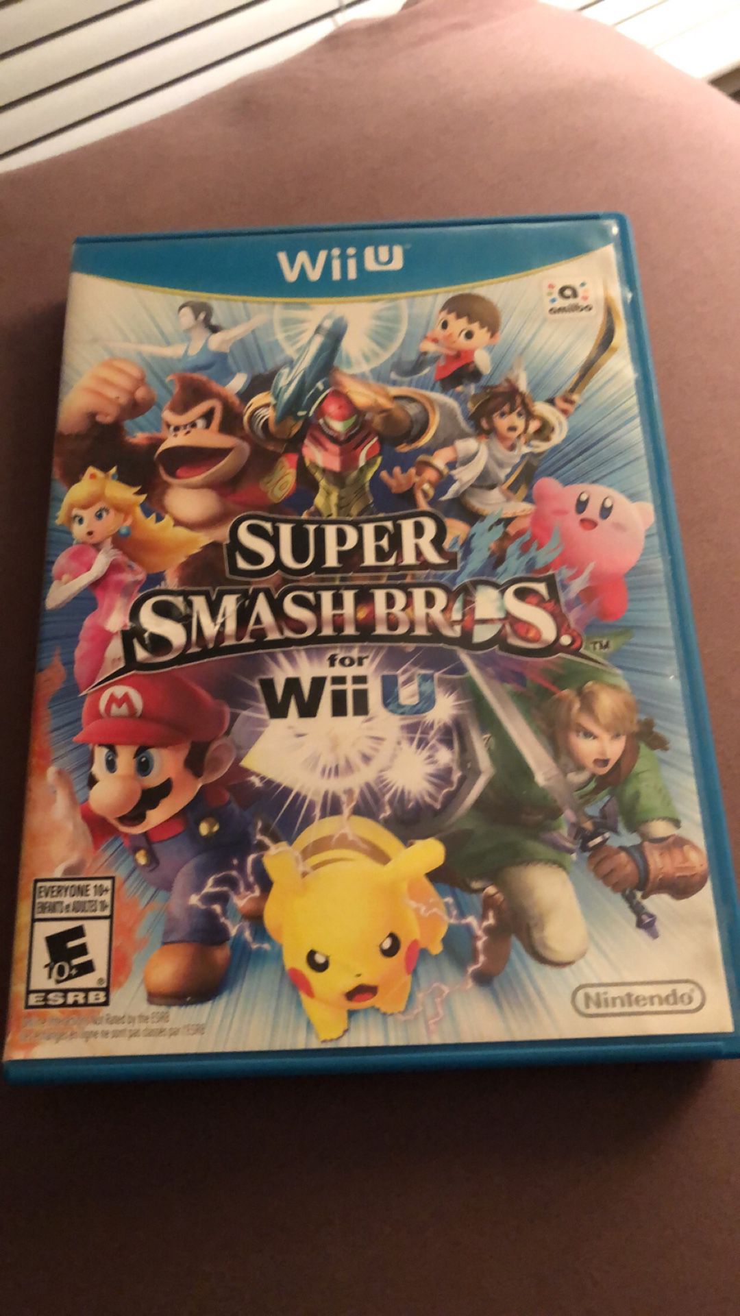 Super Smash Bros. for Wii U in perfect condition!