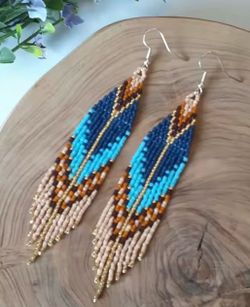 NEW RICE BEAD EARRINGS