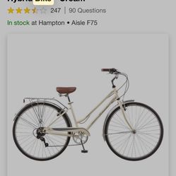 Women’s bike Hybrid 