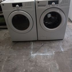 Set Washer And Dryer Kenmore Electric Dryer 220v Everything Is Good Working Condition 3 Months Warranty Delivery And Installation 
