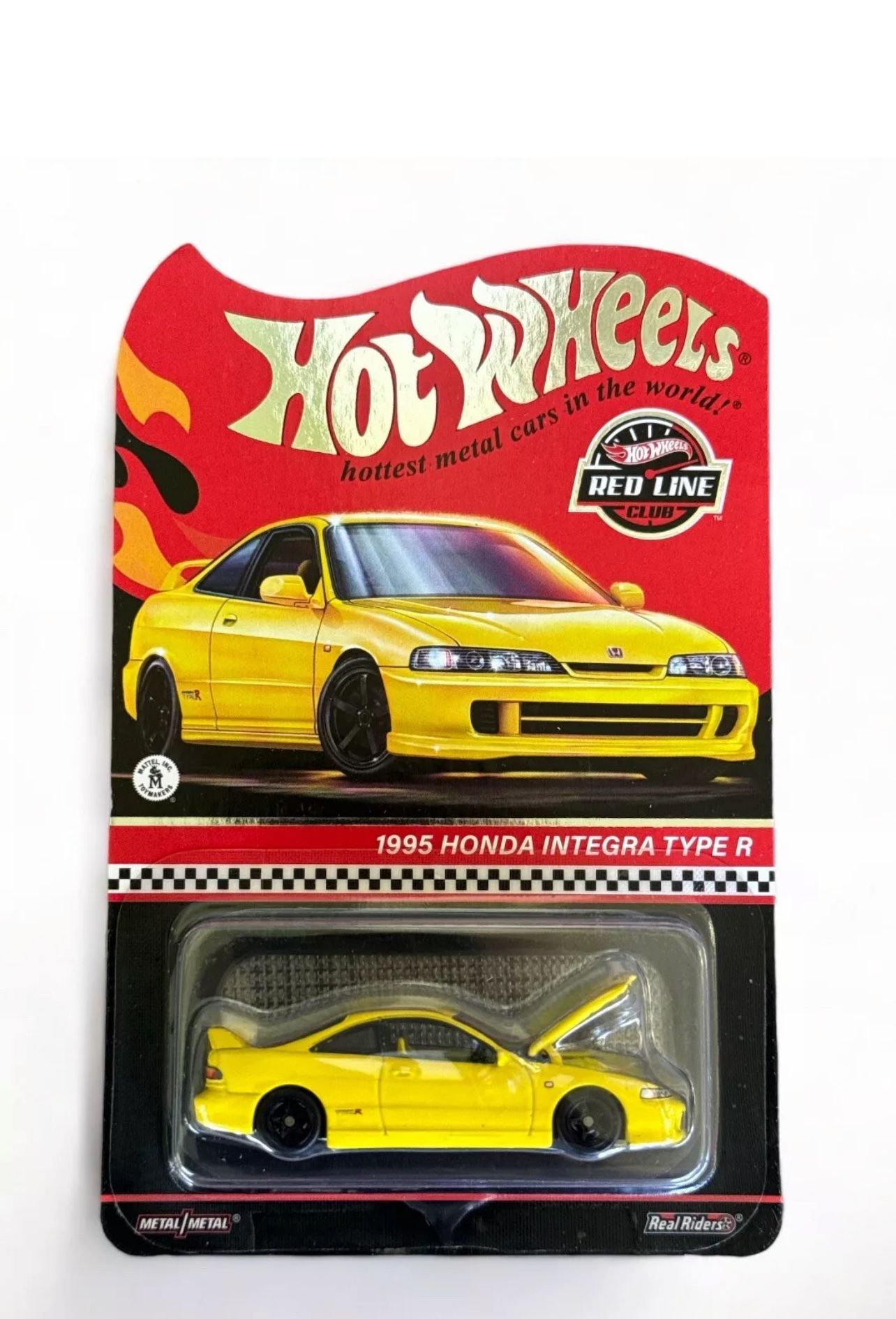 Hot Wheels 2023 RLC Exclusive 1995 Honda Integra Type-R Yellow