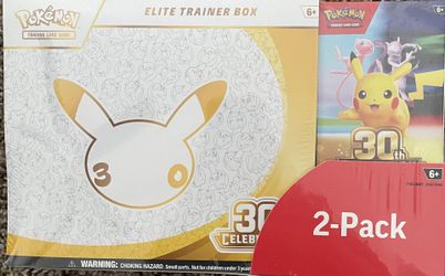 30th Celebration ETB + Booster Bundle Pack