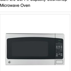 GE® 2.0 Cu. Ft. Capacity Countertop Microwave Oven