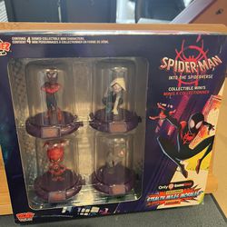 Spiderman Into The Spiderverse Domez GameStop Exclusive With Stealth Miles