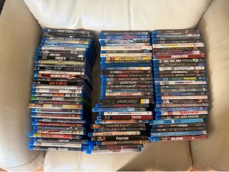 151 LOT blu ray movies excellent condition