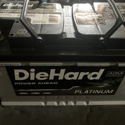 New Die Hard Battery 