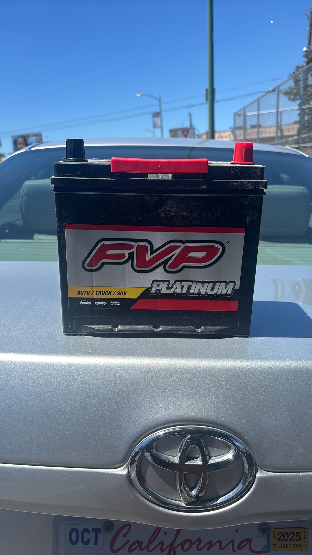 New platinum FVP batteries
