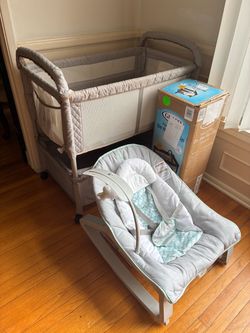 Basinet sleeper+ swing+park’n play