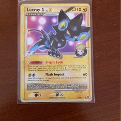 Luxray GL lv. X Ultra Rare Pokémon Card