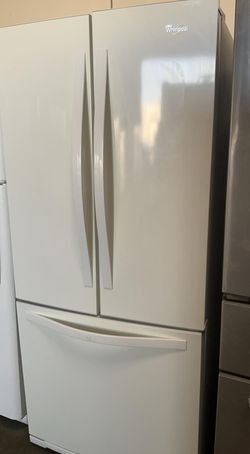 Whirlpool French Door  White Refrigerator
