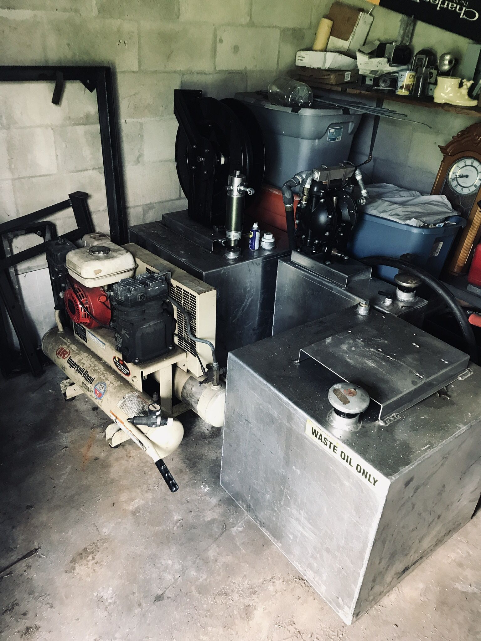 Mobile Oil Change Equipment 50gallon Aluminum Tank